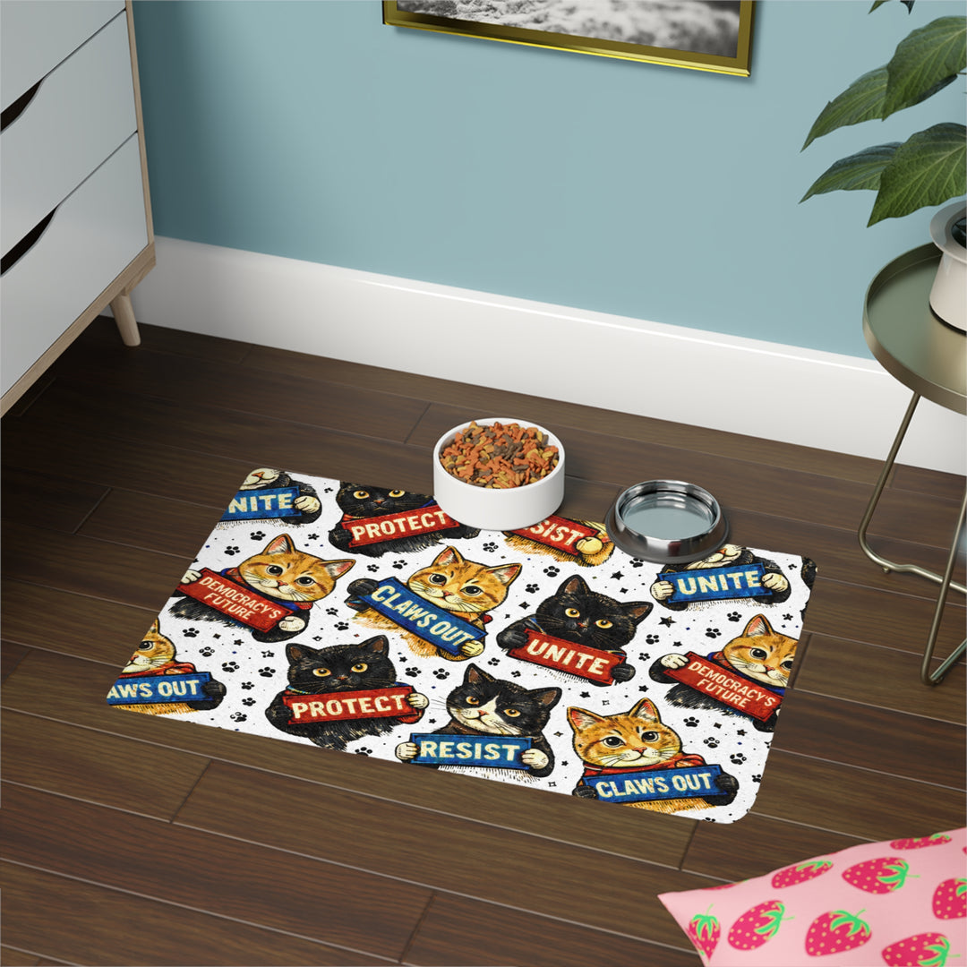 The Purr-sistence – Pet Food Mat
