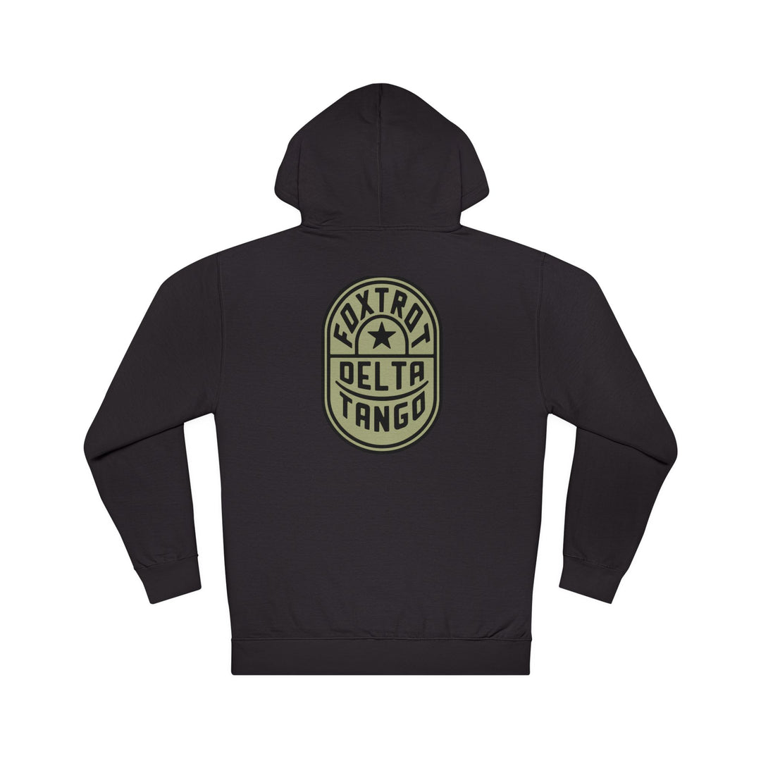 Foxtrot Delta Tango Emblem Graphic - Unisex Pullover Hoodie