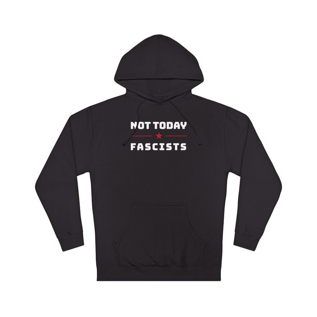 Not Today Fascists Red Star – Unisex Pullover Hoodie