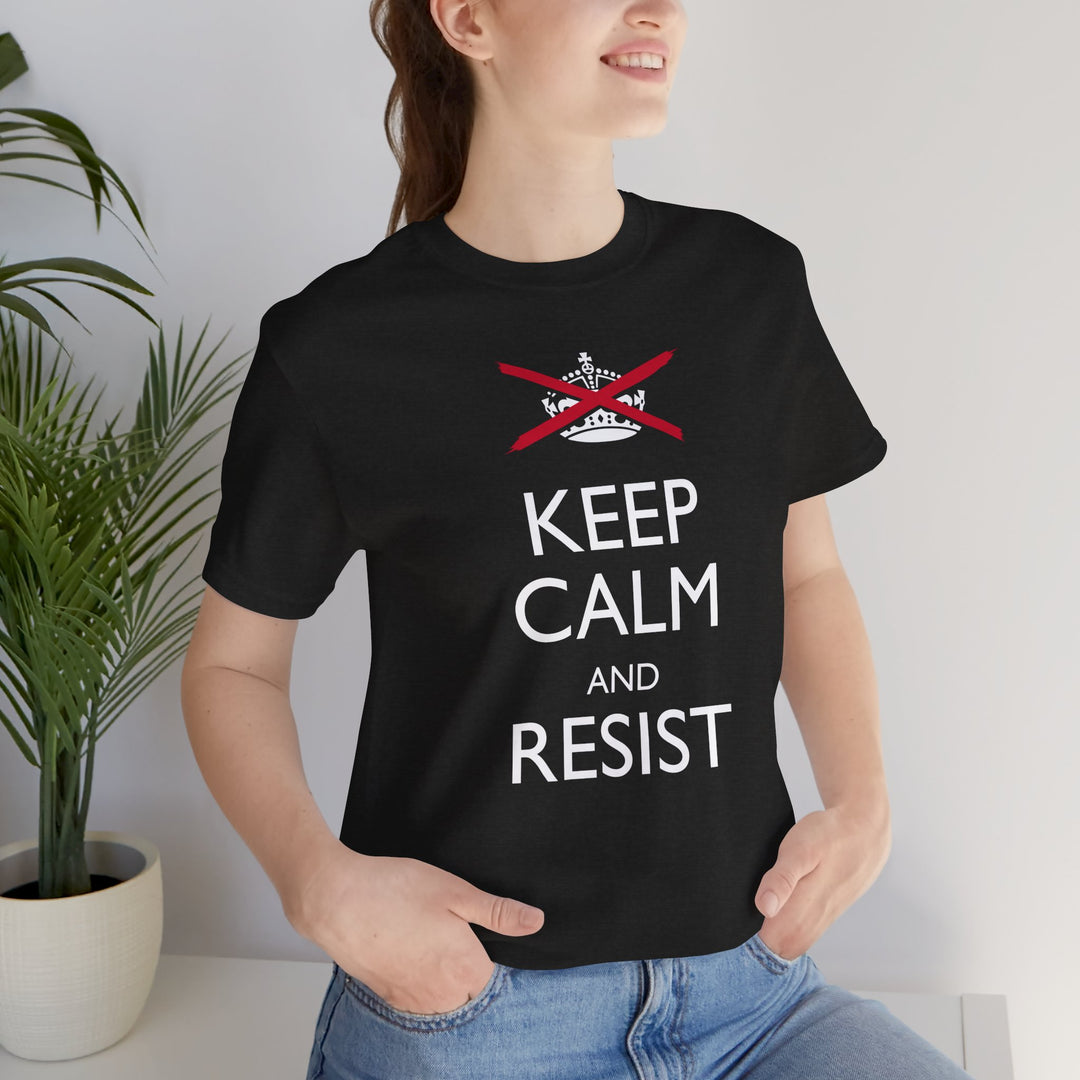 Keep Calm and Resist Classic Graphic – Unisex T-Shirt
