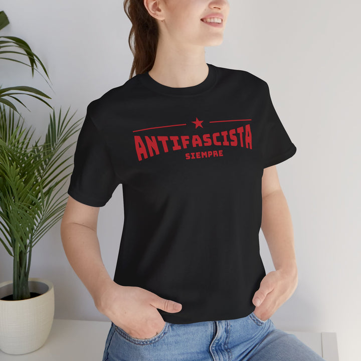 Siempre Antifascista Red Star – Unisex T-Shirt