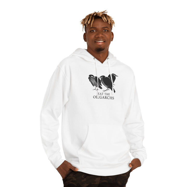 Eat the Oligarchs Crow – Unisex Pullover Hoodie