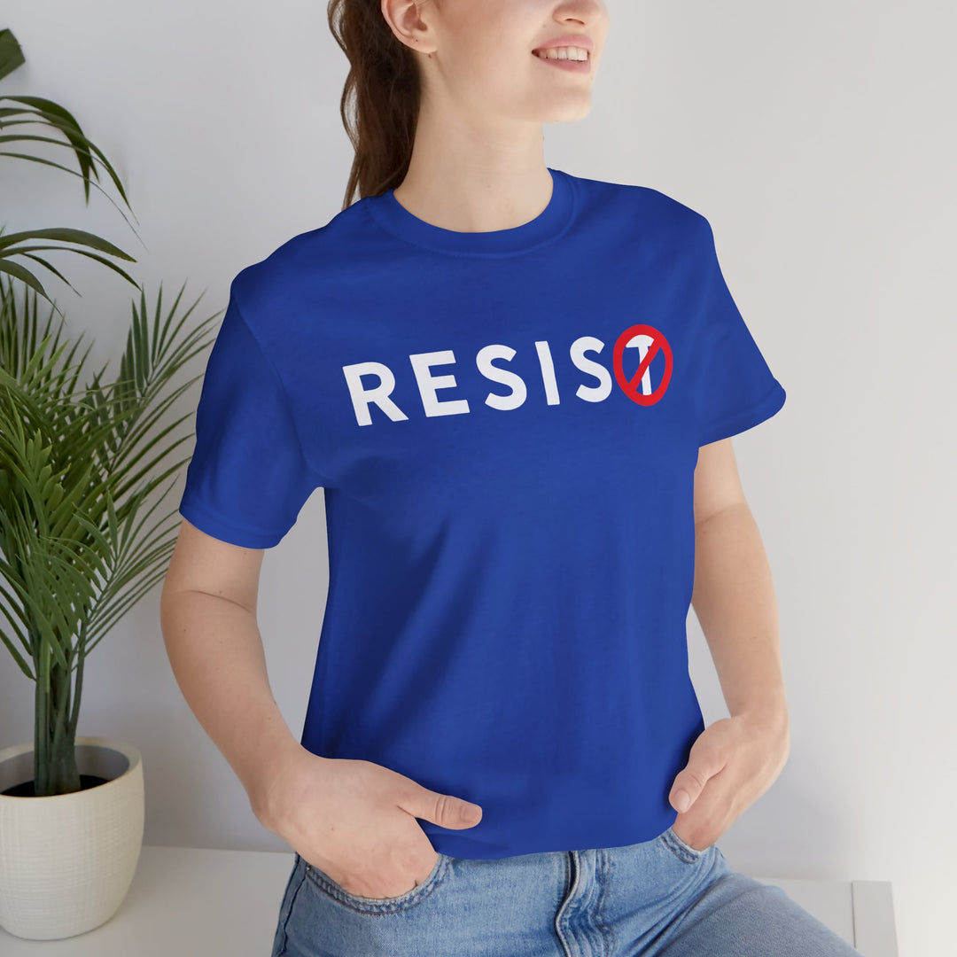 RESIST with Circle-T Slash Graphic – Unisex Tee