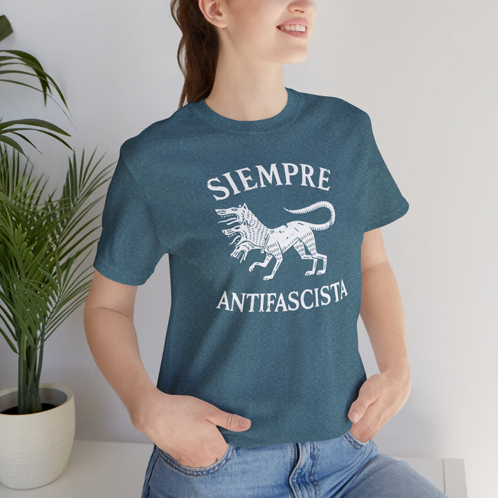 Antifascista Siempre Anti-Fascist Mythology Graphic – Unisex T-Shirt