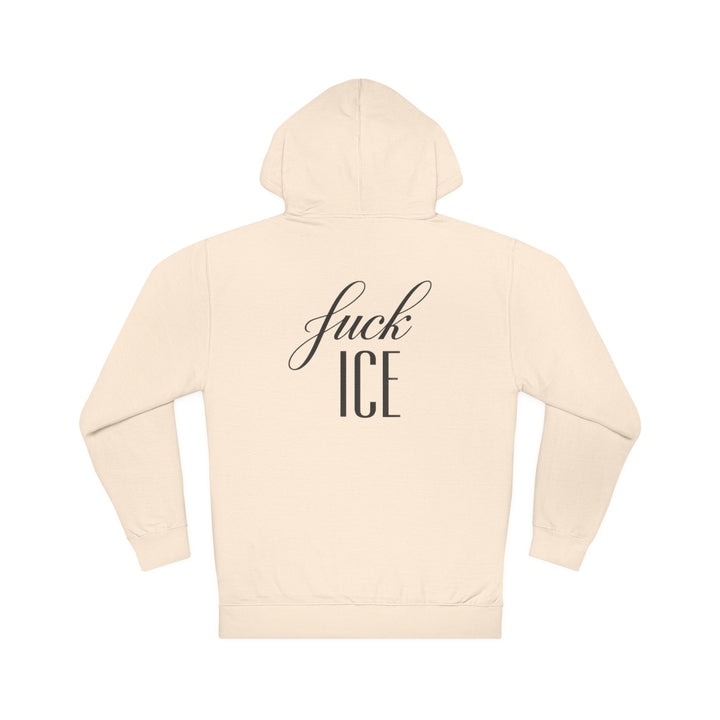 F*ck ICE Cursive Graphic – Unisex Pullover Hoodie