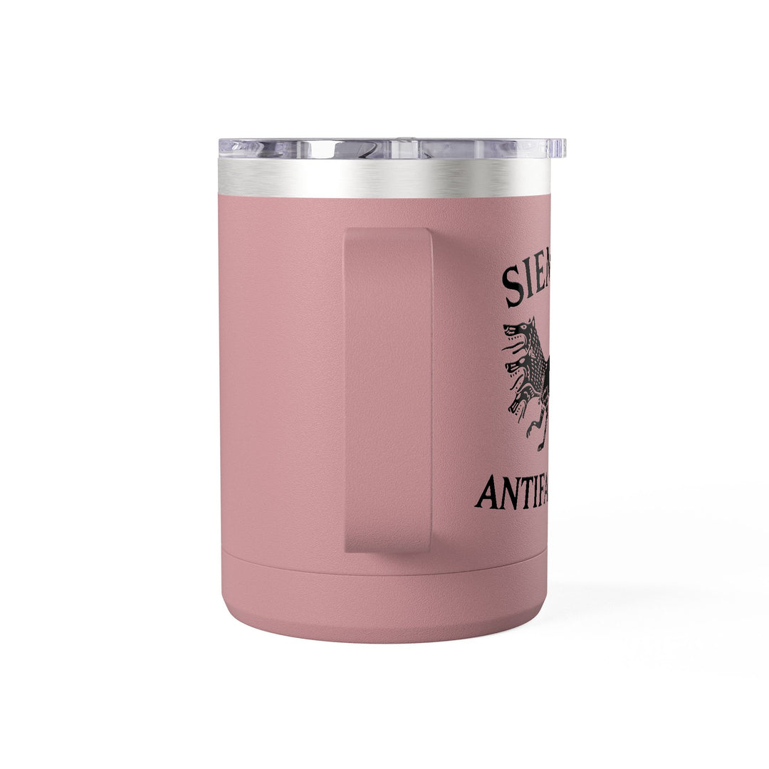 Siempre Antifascista Three-Headed Dog – Coffee Mug Tumbler, 15oz