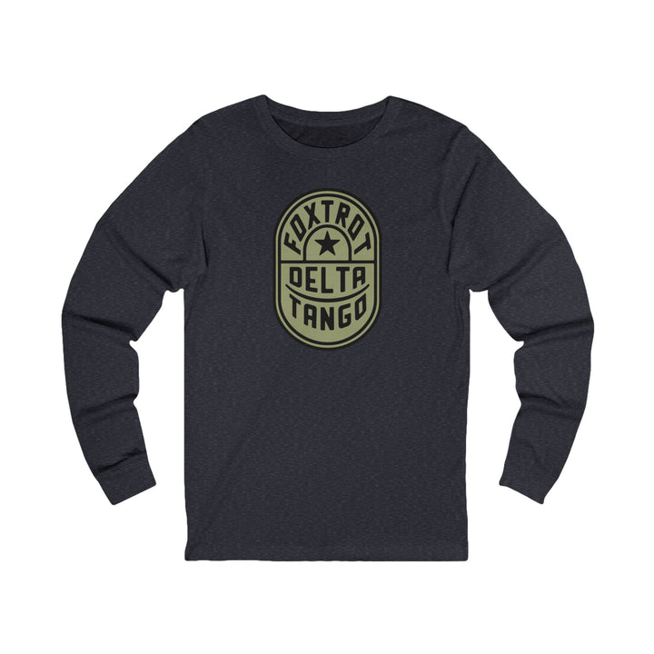 Foxtrot Delta Tango Emblem – Unisex Long Sleeve Shirt