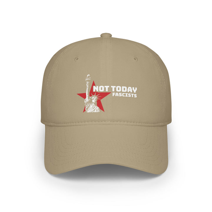 Not Today Fascists Liberty Graphic – Cotton Baseball Cap