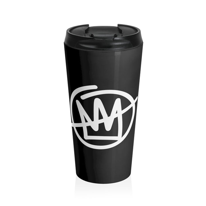 NO KINGS – Stainless Steel Travel Mug, 15oz