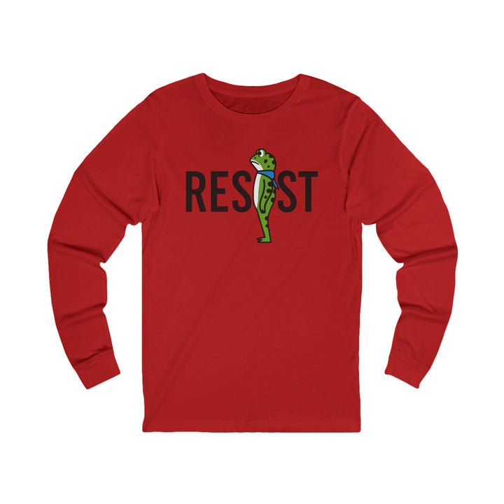 Resistance Frog – Unisex Long Sleeve Shirt