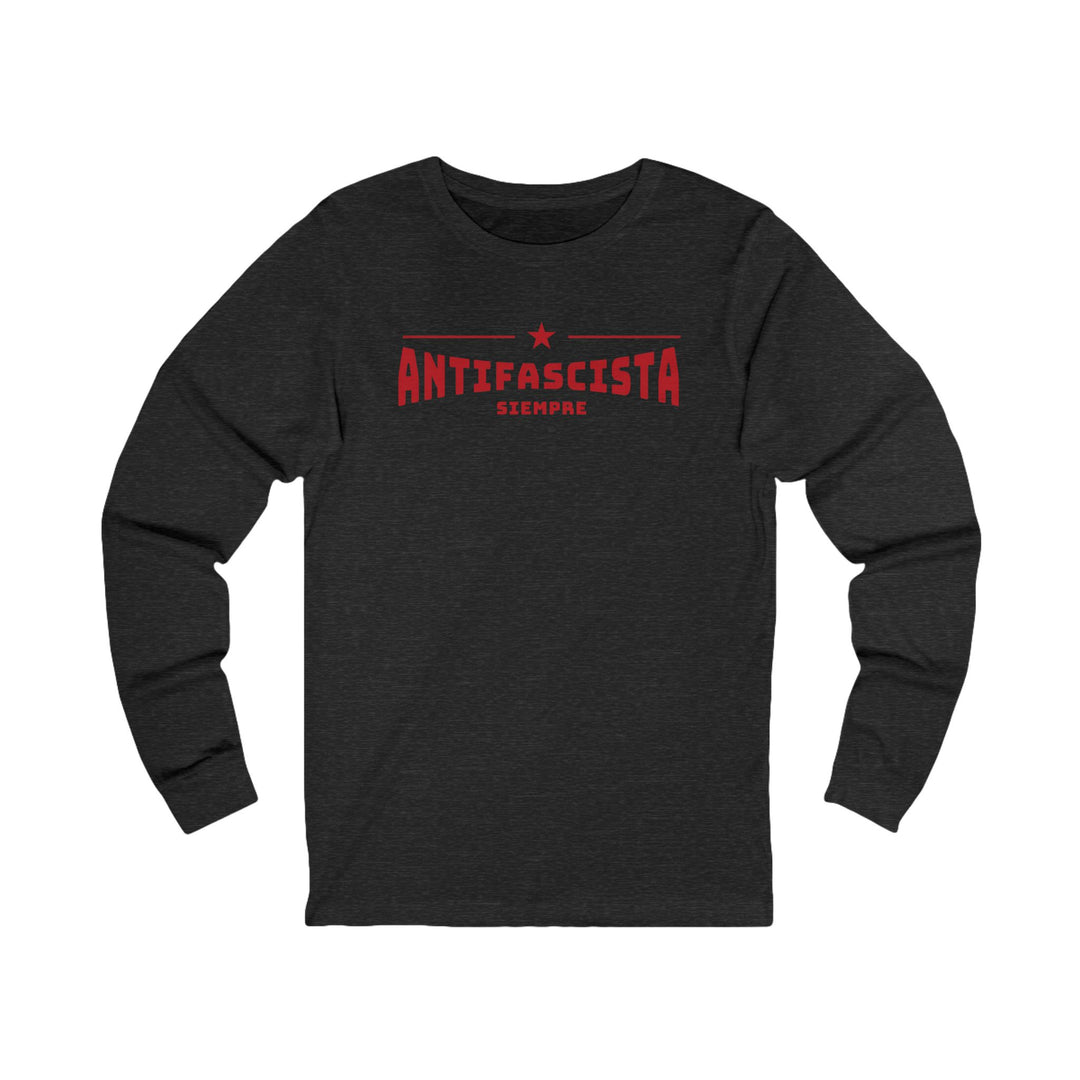 Siempre Antifascista Red Star – Unisex Long Sleeve Shirt