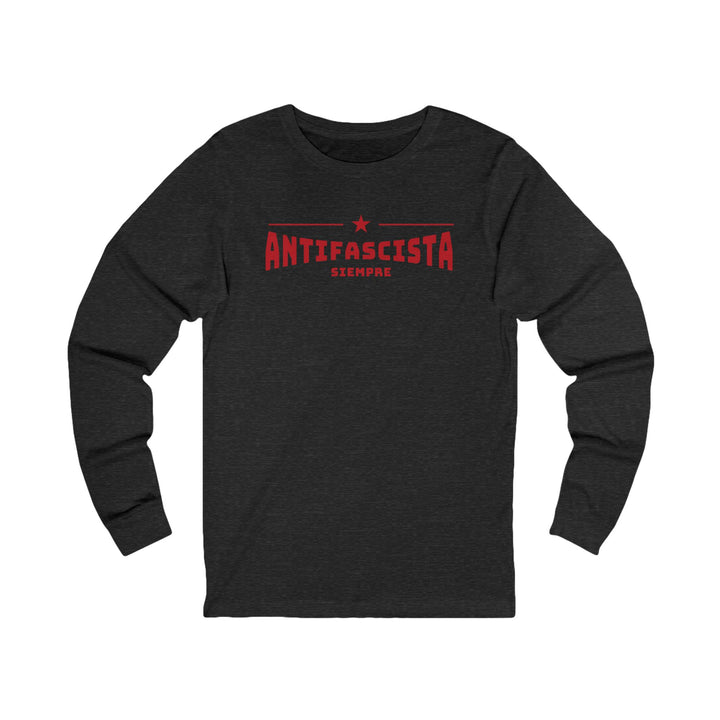 Siempre Antifascista Red Star – Unisex Long Sleeve Shirt