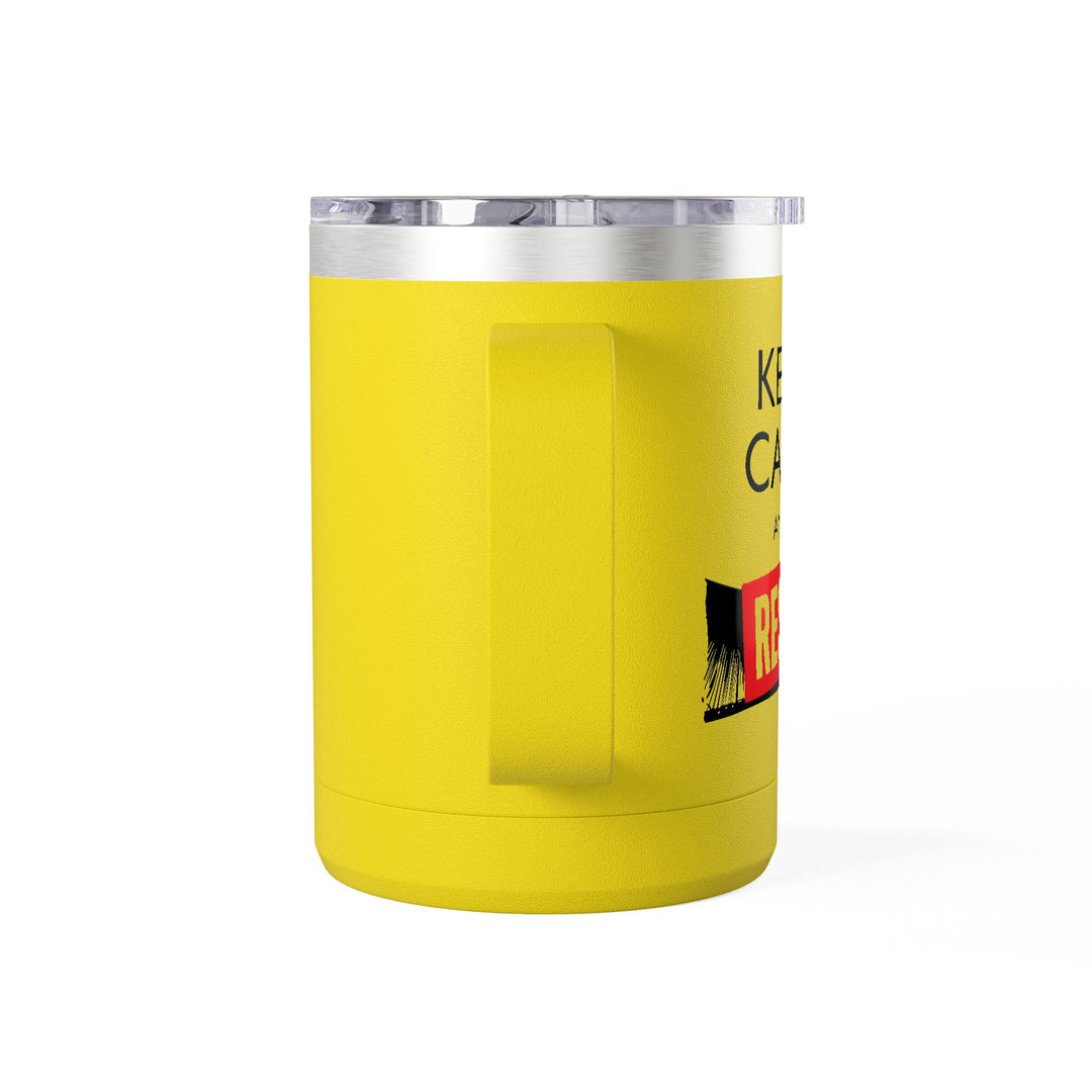 Keep Calm and Resist Graphic – Coffee Mug Tumbler, 15oz