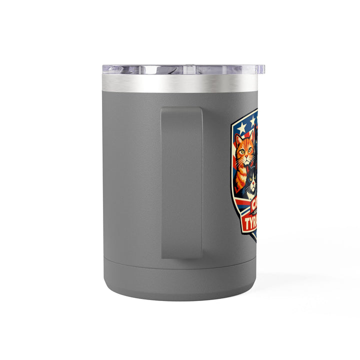 Cats Against Tyranny - 15oz Stainless Steel Travel Mug