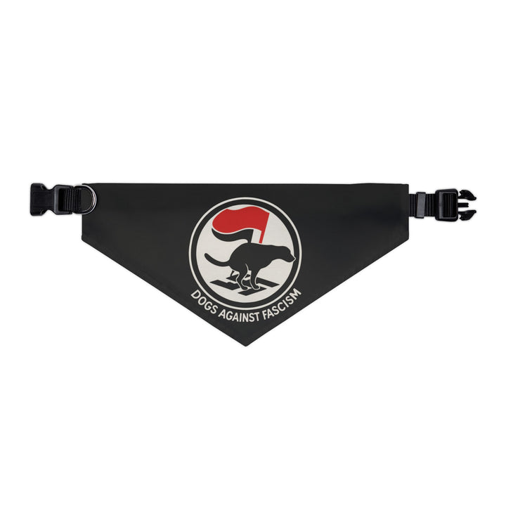 Dogs Against Fascism – Pet Bandana Collar (Clip-On)