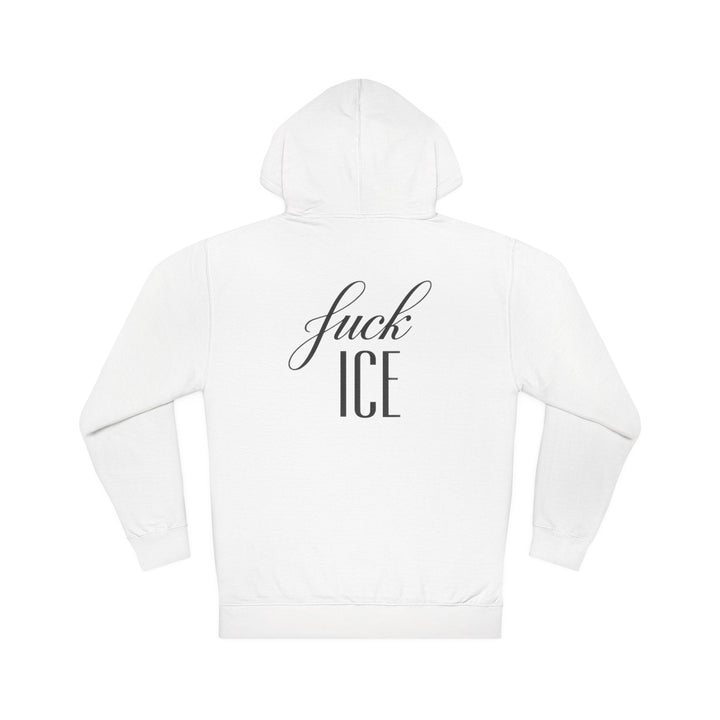 F*ck ICE Cursive Graphic – Unisex Pullover Hoodie