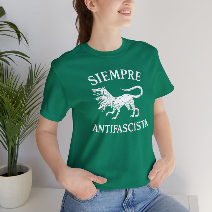 Antifascista Siempre Anti-Fascist Mythology Graphic – Unisex T-Shirt