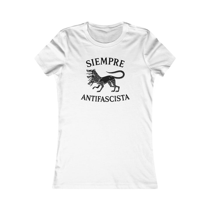 Antifascista Siempre – Women's Fitted T-Shirt