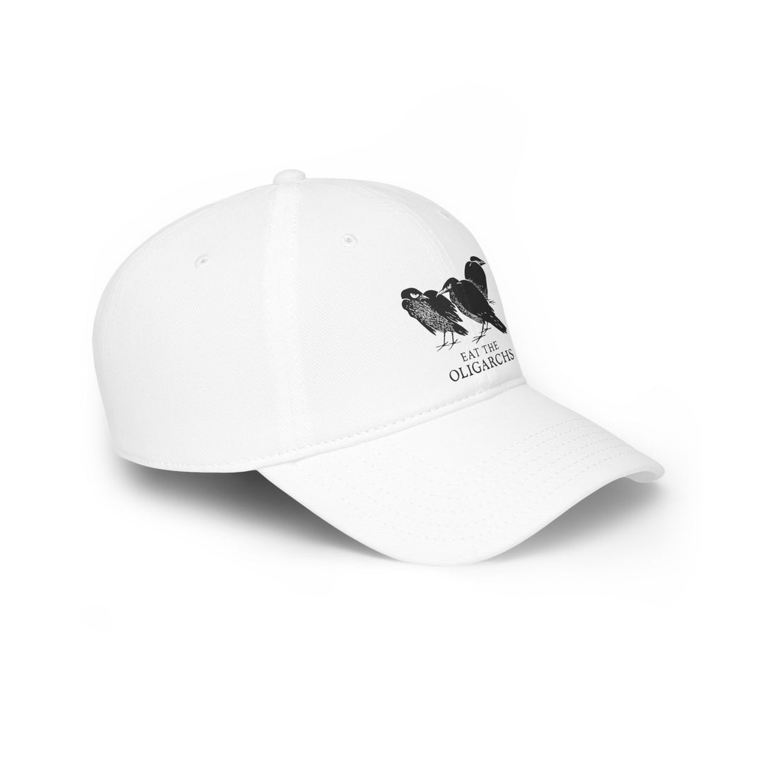 Eat the Oligarchs Crow – Cotton Baseball Cap