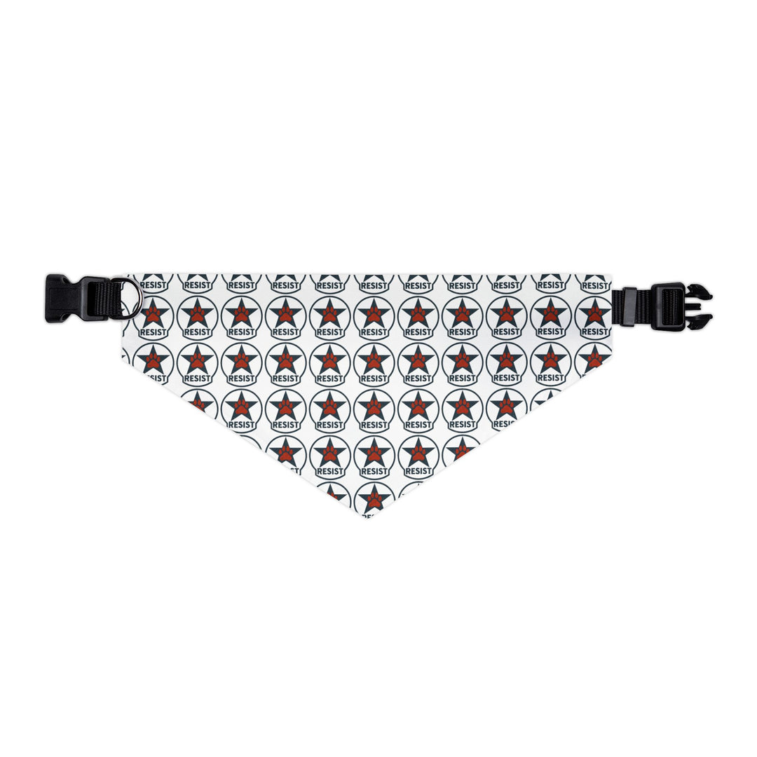 Red Star Resist Emblem – Pet Bandana (Clip-on)