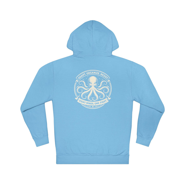 Adapt. Organize. Resist. Octopus – Unisex Pullover Hoodie