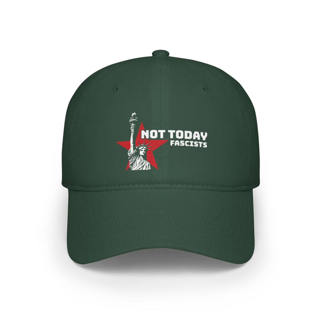 Not Today Fascists Liberty Graphic – Cotton Baseball Cap