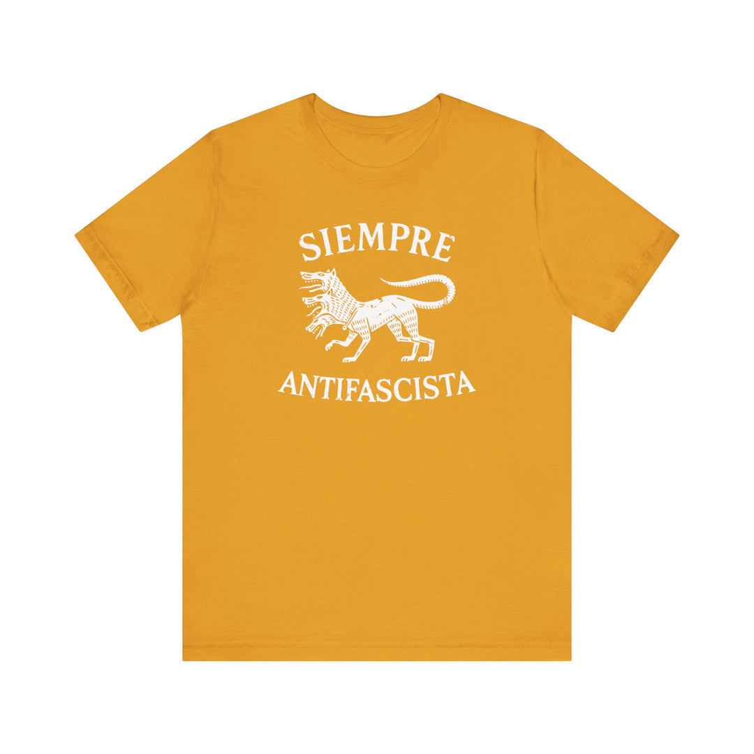Antifascista Siempre Anti-Fascist Mythology Graphic – Unisex T-Shirt