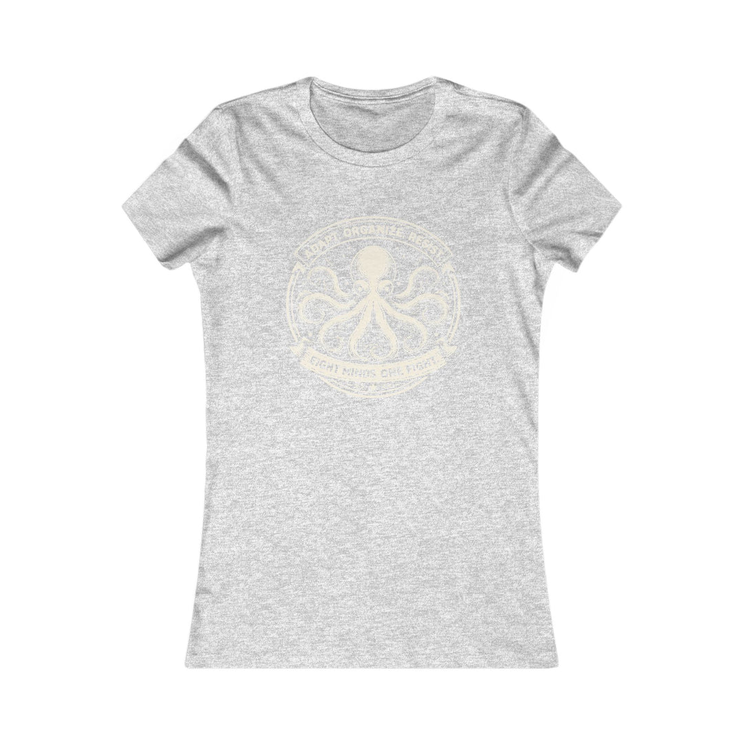 Adapt. Organize. Resist. Octopus – Women’s Fitted T-Shirt
