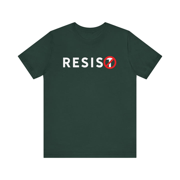 RESIST with Circle-T Slash Graphic – Unisex Tee