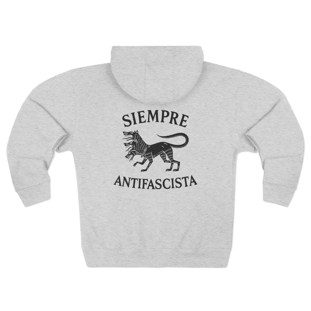 Siempre Antifascista Graphic – Unisex Zip Hoodie