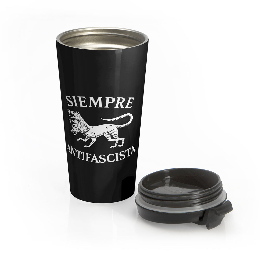 Siempre Antifascista – Stainless Steel Travel Mug