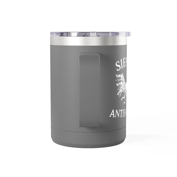 Siempre Antifascista Three-Headed Dog – Coffee Mug Tumbler, 15oz