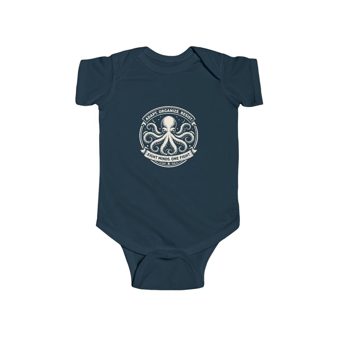Adapt. Organize. Resist. Octopus – Baby Onesie / Bodysuit