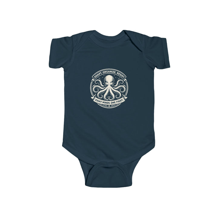 Adapt. Organize. Resist. Octopus – Baby Onesie / Bodysuit