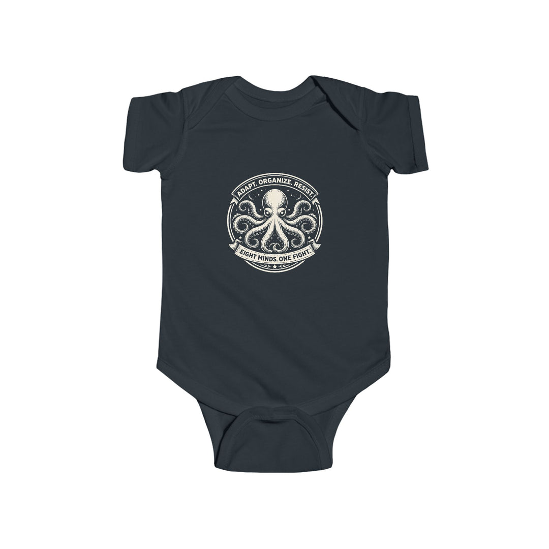 Adapt. Organize. Resist. Octopus – Baby Onesie / Bodysuit