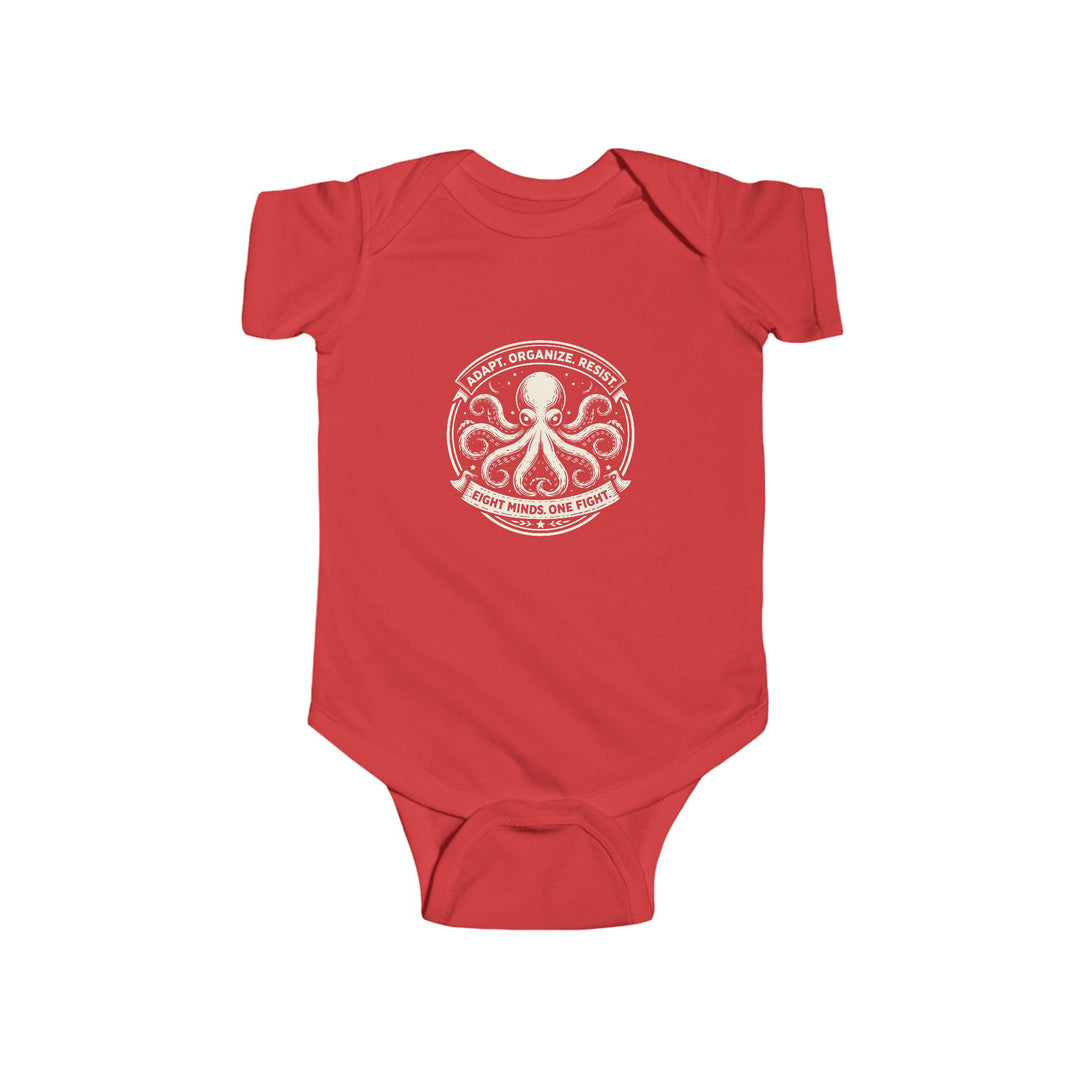 Adapt. Organize. Resist. Octopus – Baby Onesie / Bodysuit