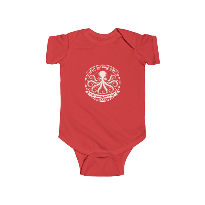 Adapt. Organize. Resist. Octopus – Baby Onesie / Bodysuit