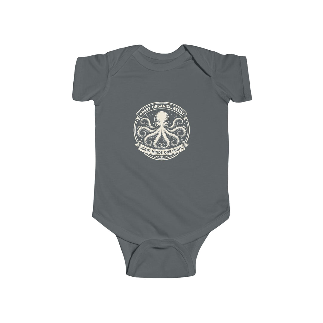 Adapt. Organize. Resist. Octopus – Baby Onesie / Bodysuit