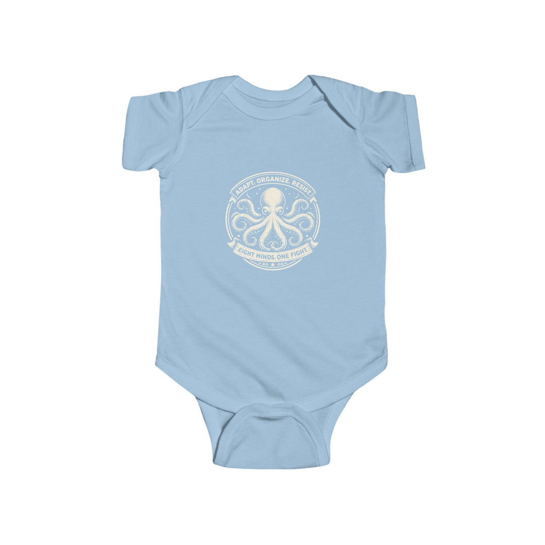 Adapt. Organize. Resist. Octopus – Baby Onesie / Bodysuit