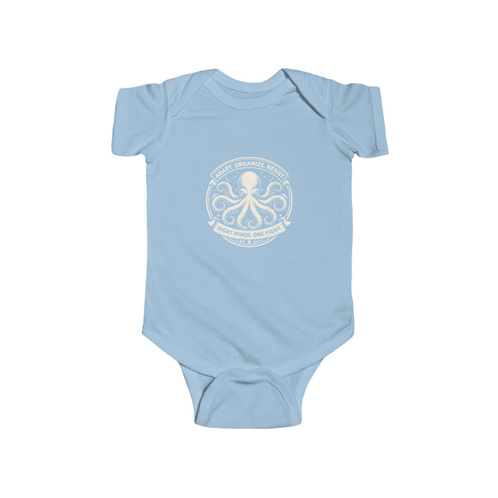 Adapt. Organize. Resist. Octopus – Baby Onesie / Bodysuit