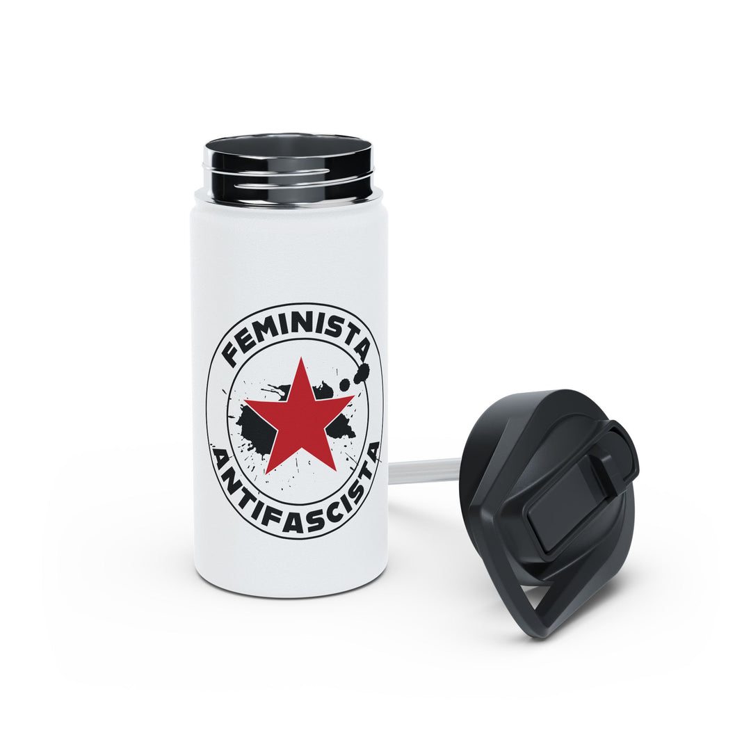 Feminista Antifascista - Stainless Steel Water Bottle - Standard Lid