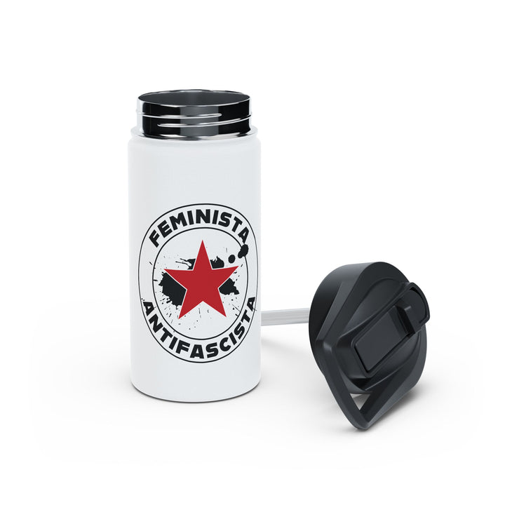 Feminista Antifascista - Stainless Steel Water Bottle - Standard Lid