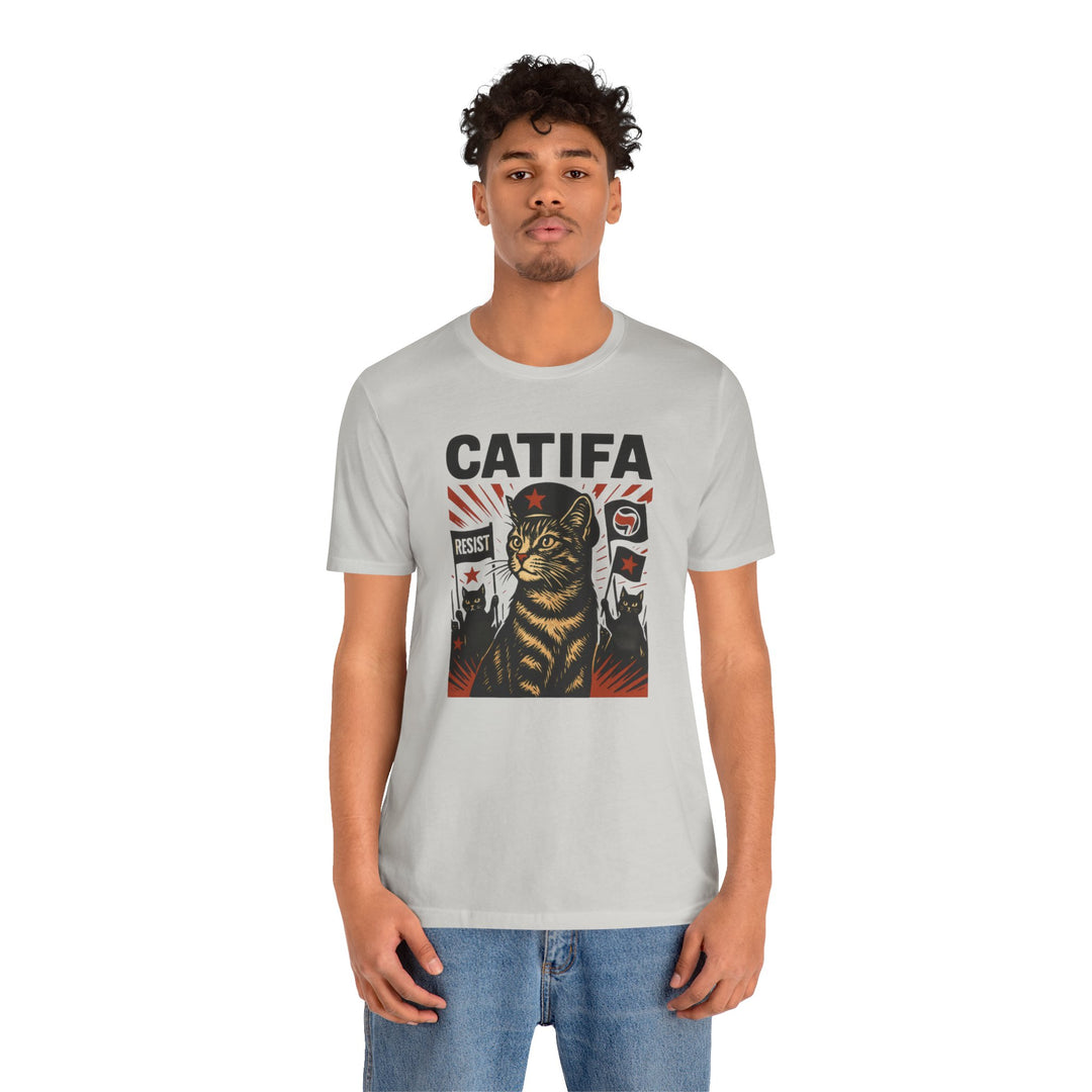 Catifa - Anti-Fascist Cat – Unisex T-Shirt