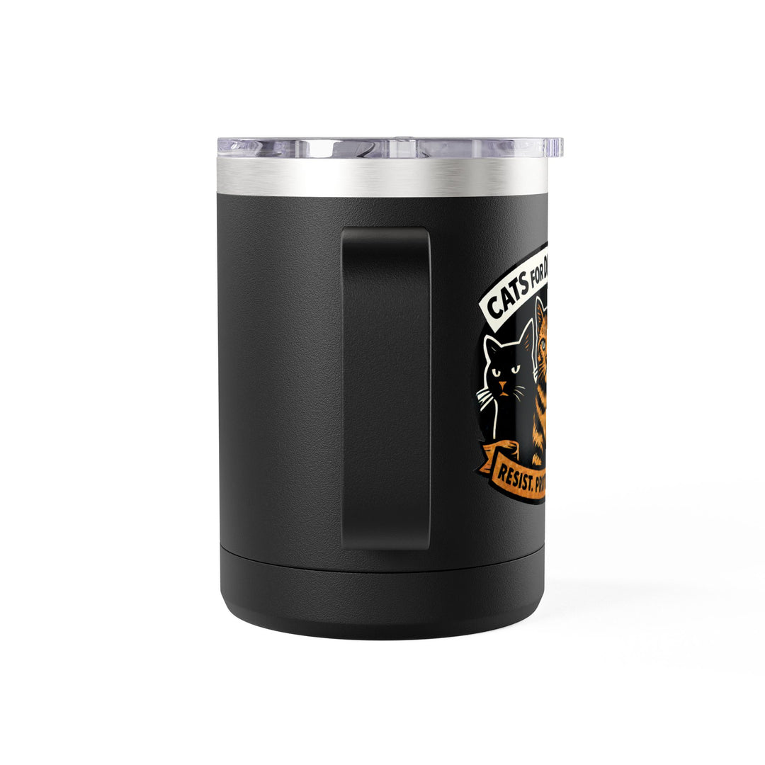 Cats for Democracy – Stainless Steel Travel Mug 15oz