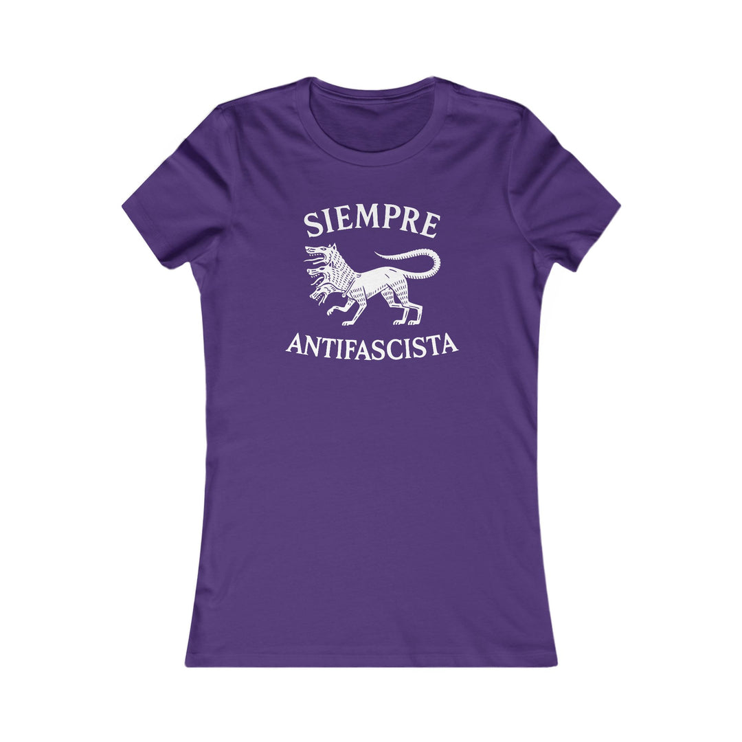 Antifascista Siempre – Women's Fitted T-Shirt