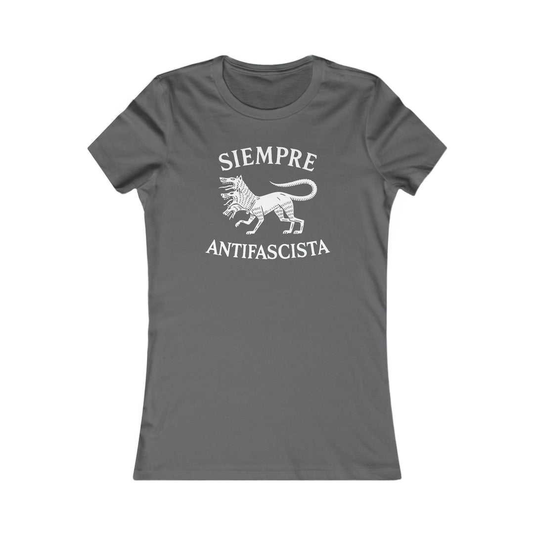 Antifascista Siempre – Women's Fitted T-Shirt