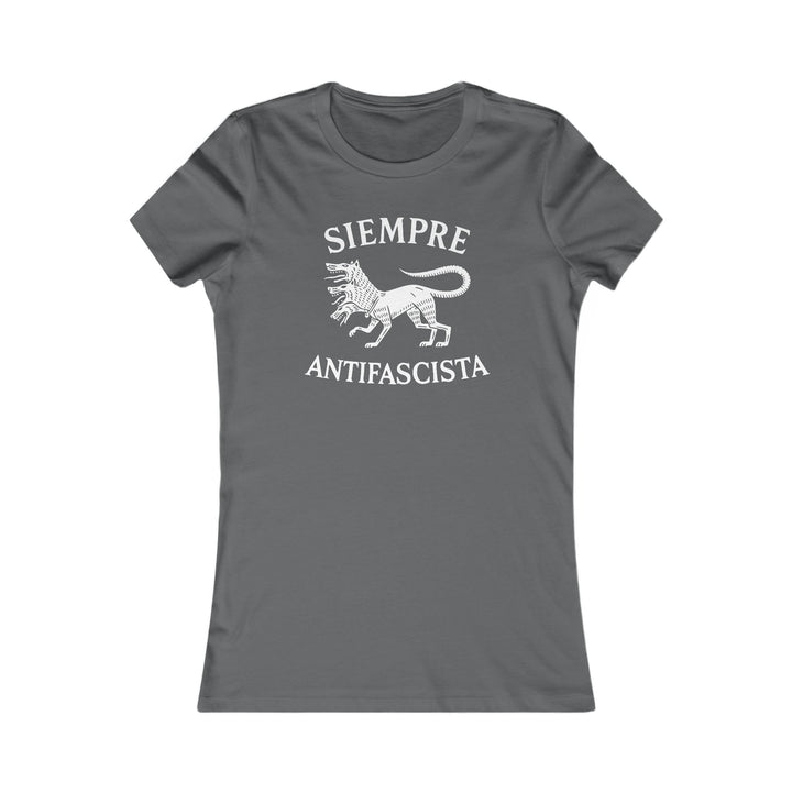 Antifascista Siempre – Women's Fitted T-Shirt