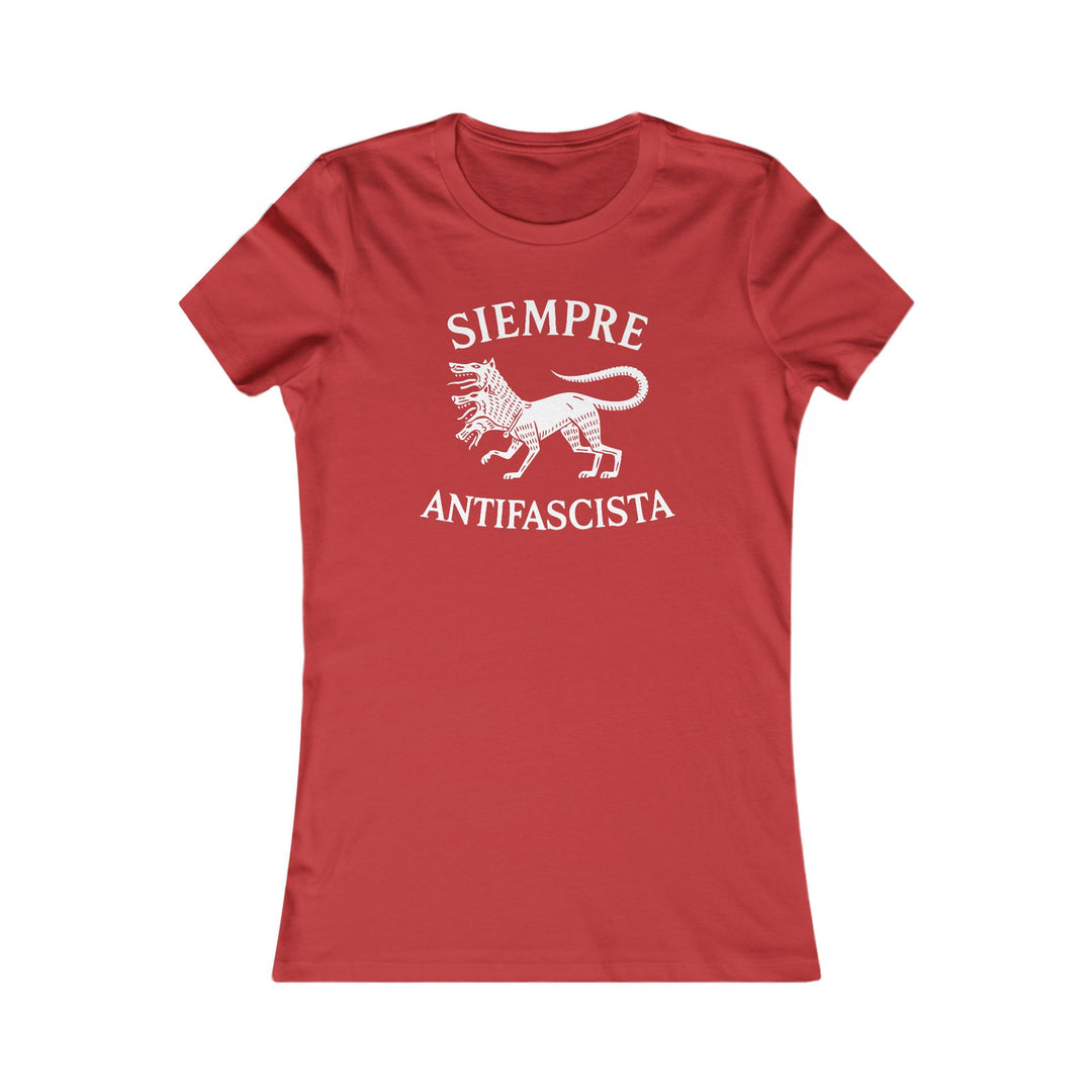 Antifascista Siempre – Women's Fitted T-Shirt