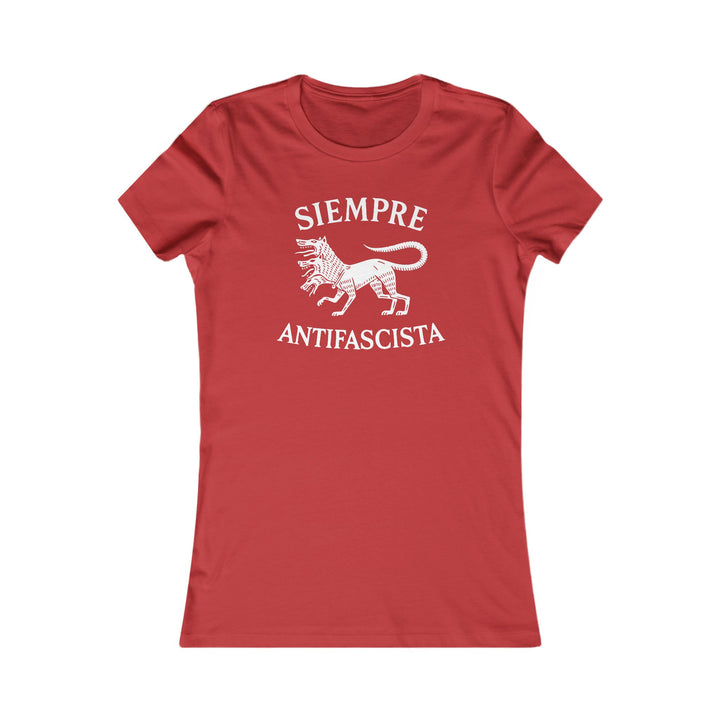 Antifascista Siempre – Women's Fitted T-Shirt