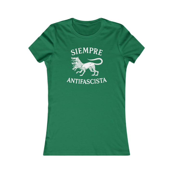 Antifascista Siempre – Women's Fitted T-Shirt